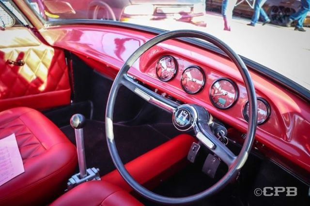 1965 Yellow Volkswagen Karmann Ghia Coupe