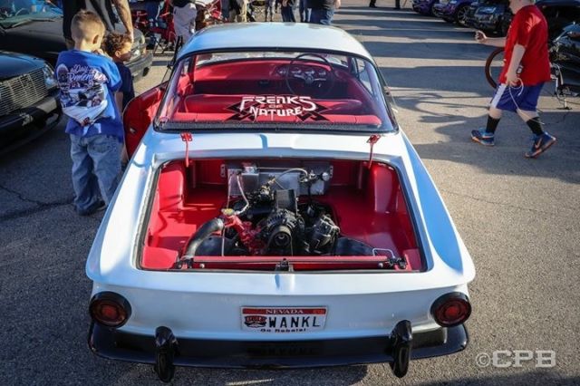 1965 Yellow Volkswagen Karmann Ghia Coupe