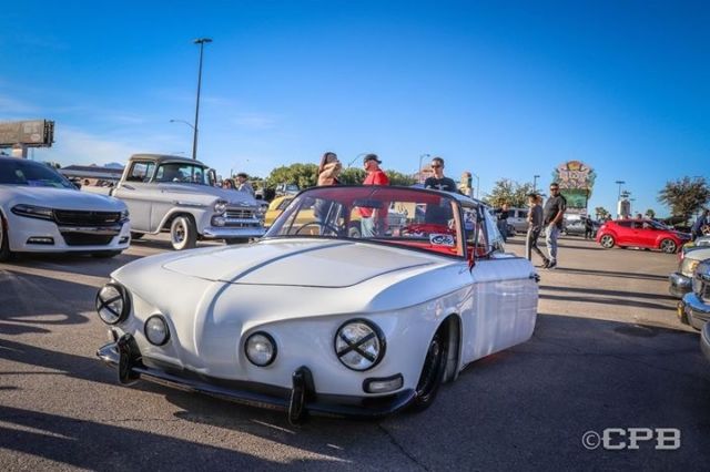 1965 Yellow Volkswagen Karmann Ghia Coupe