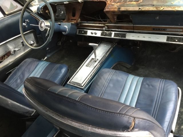 1965 White Ford Galaxie Convertible