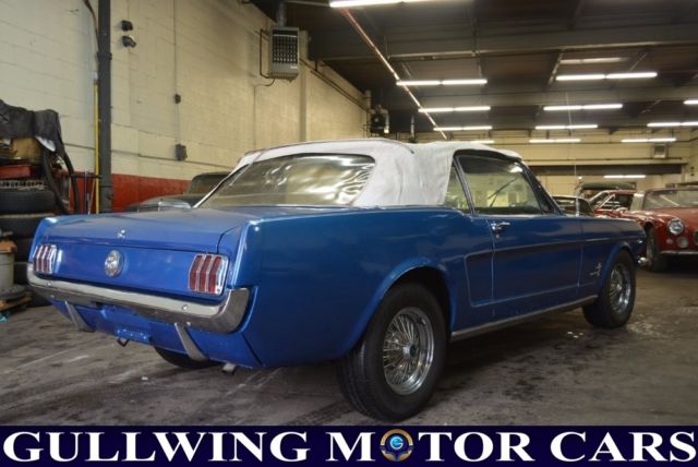 1965 Silver Ford Mustang Convertible