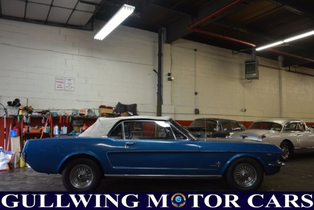 1965 Silver Ford Mustang Convertible