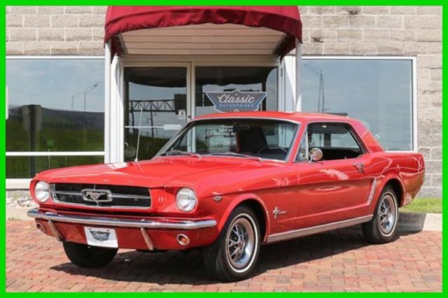 1965 Red Ford Mustang Coupe