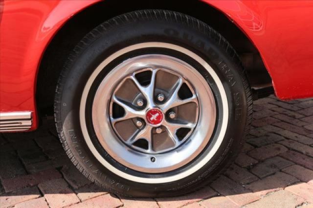 1965 Red Ford Mustang Coupe