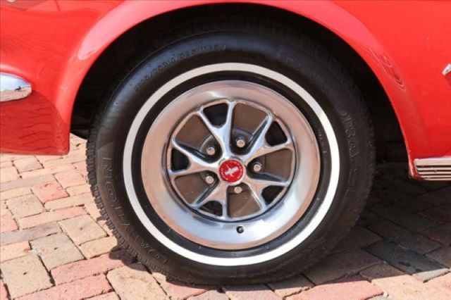 1965 Red Ford Mustang Coupe