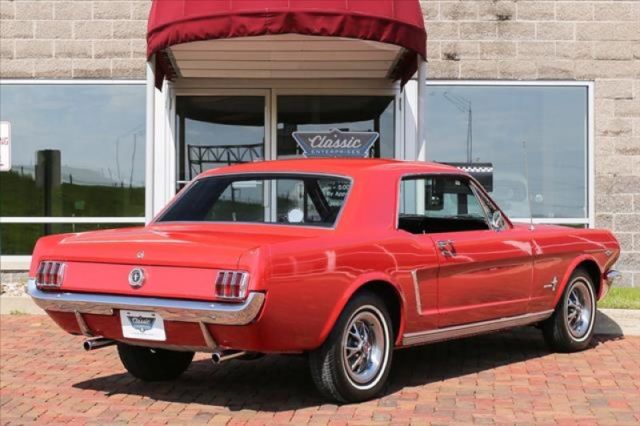 1965 Red Ford Mustang Coupe