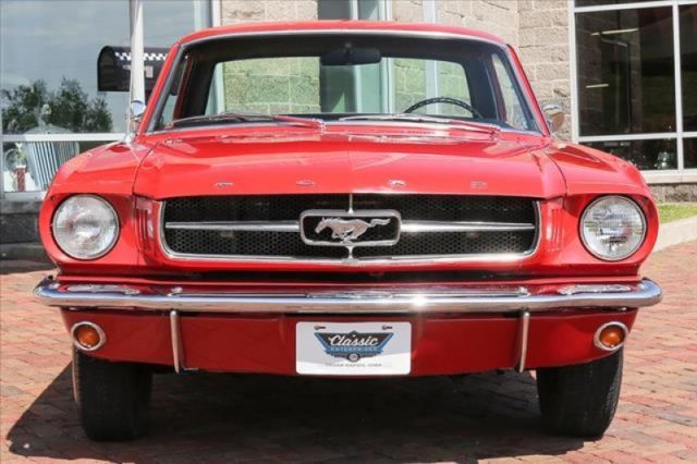 1965 Red Ford Mustang Coupe