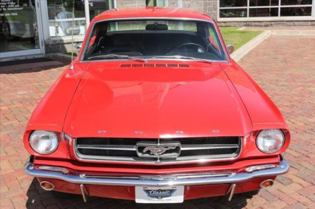 1965 Red Ford Mustang Coupe