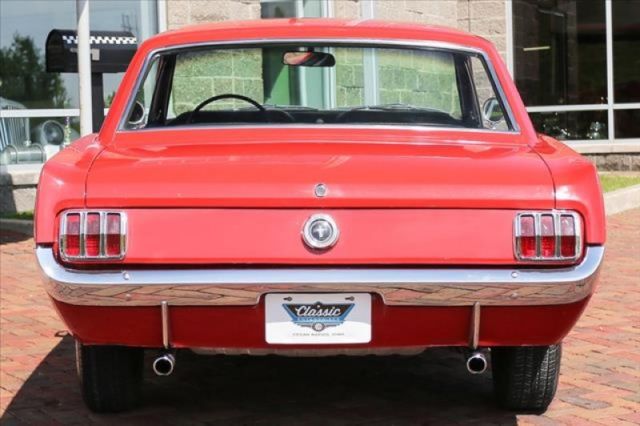 1965 Red Ford Mustang Coupe
