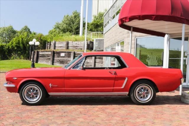 1965 Red Ford Mustang Coupe