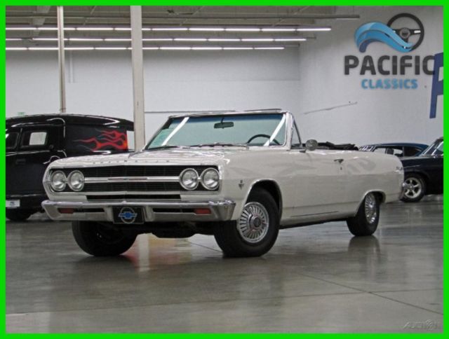 1965 Red Chevrolet Corvette Convertible