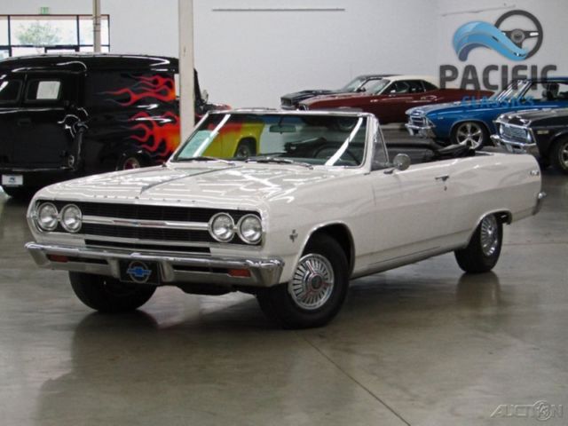 1965 Red Chevrolet Corvette Convertible
