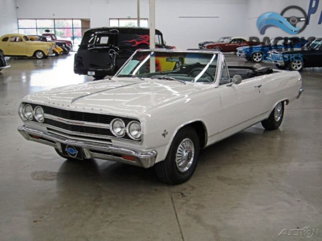 1965 Red Chevrolet Corvette Convertible