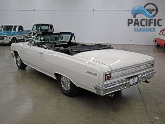 1965 Red Chevrolet Corvette Convertible