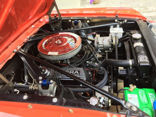 1965 Red Ford Mustang Convertible