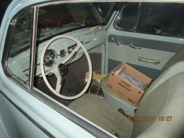 1965 AQUA Volkswagen Beetle - Classic