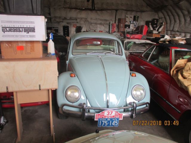 1965 AQUA Volkswagen Beetle - Classic