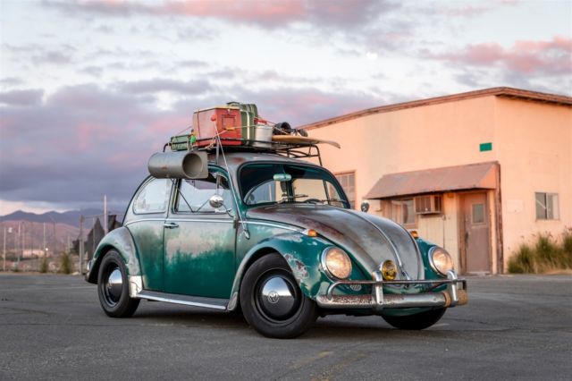 1965 Green Volkswagen Beetle - Classic