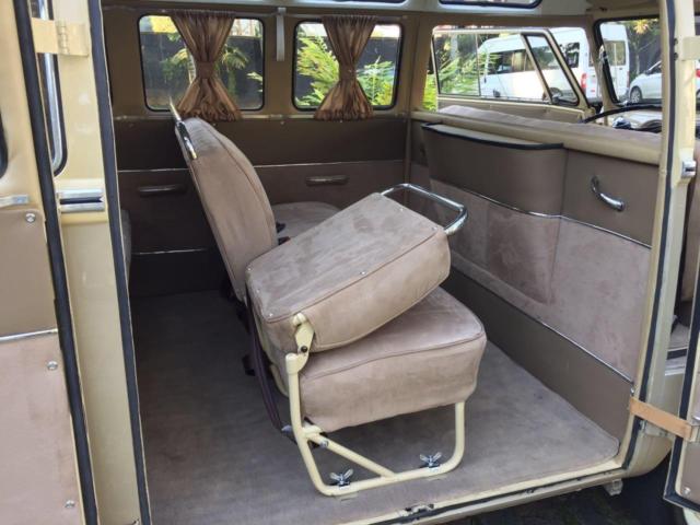 1965 Beige Volkswagen Bus/Vanagon Van Camper