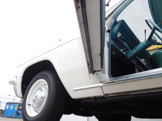 1965 White Ford CUSTOM Coupe