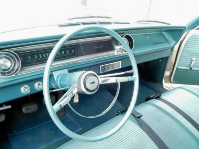 1965 White Ford CUSTOM Coupe