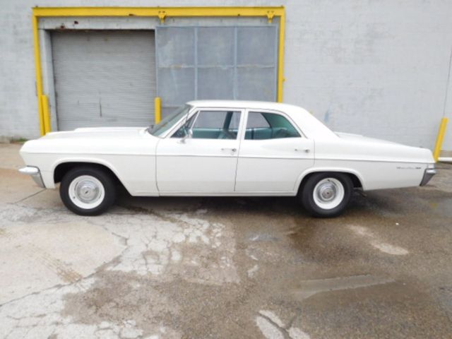 1965 White Ford CUSTOM Coupe