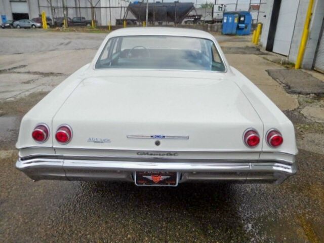 1965 White Ford CUSTOM Coupe