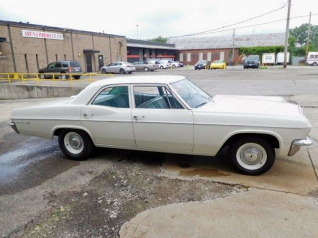1965 White Ford CUSTOM Coupe