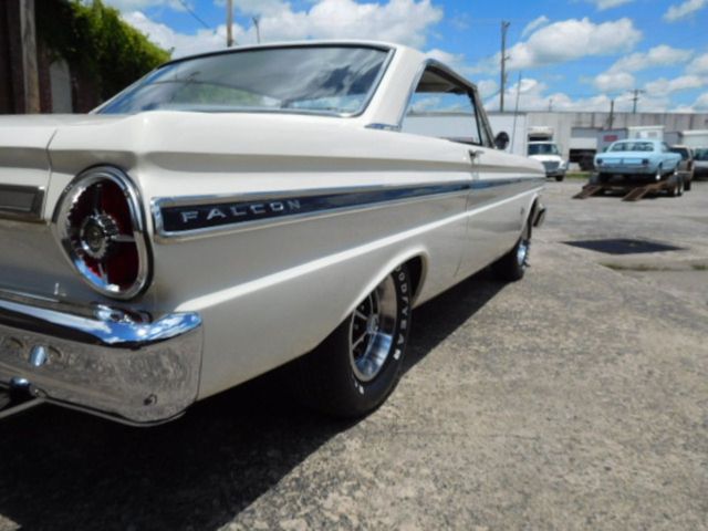 1965 White Ford Falcon Coupe