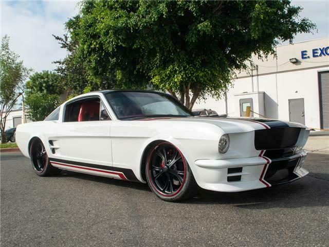 1965 White Ford Mustang Coupe