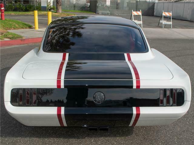 1965 White Ford Mustang Coupe