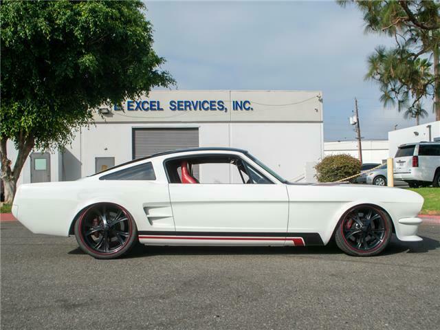 1965 White Ford Mustang Coupe