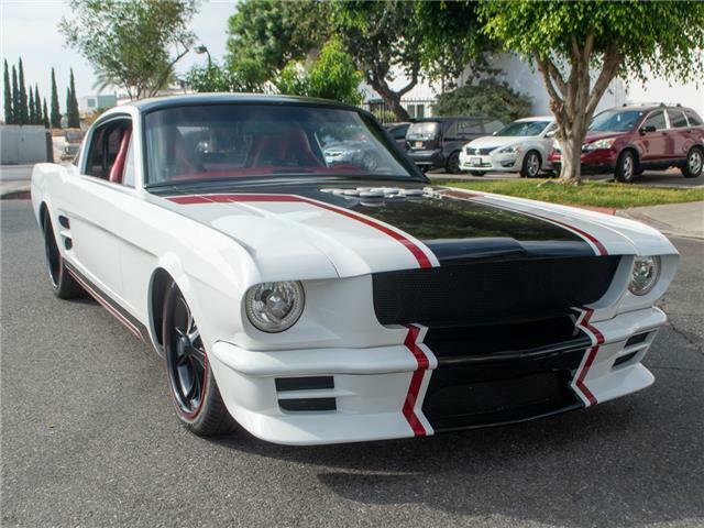 1965 White Ford Mustang Coupe