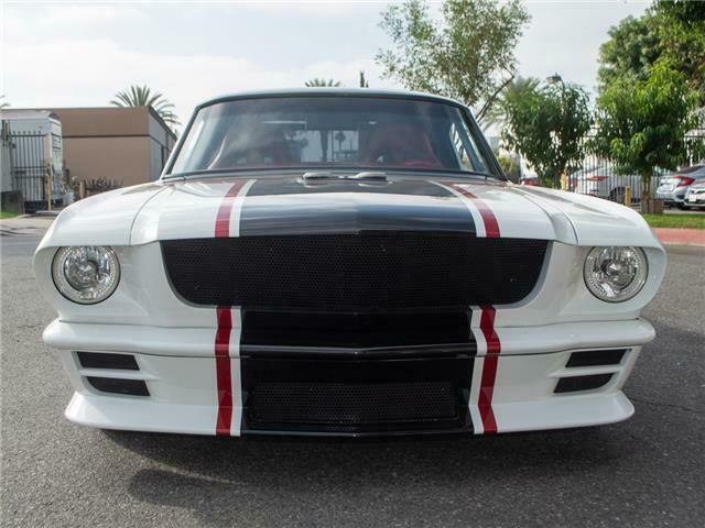 1965 White Ford Mustang Coupe