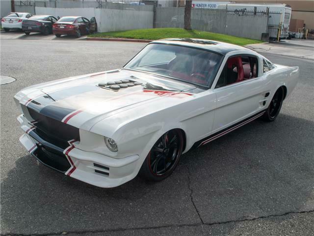 1965 White Ford Mustang Coupe