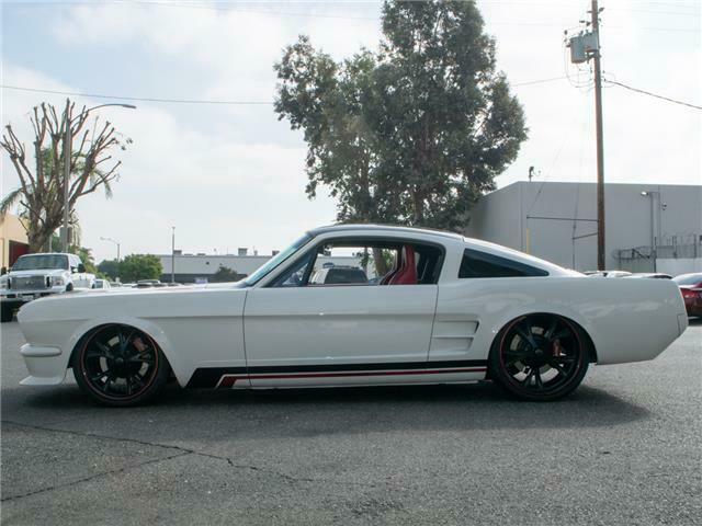 1965 White Ford Mustang Coupe