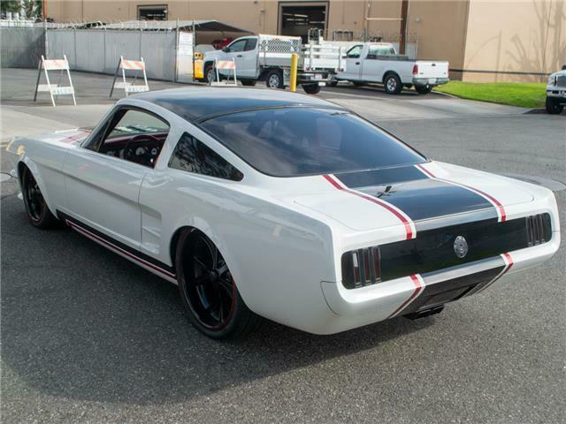 1965 White Ford Mustang Coupe