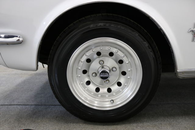 1965 White Ford Mustang Coupe