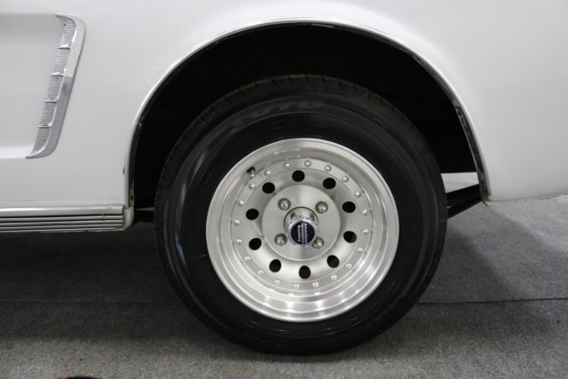 1965 White Ford Mustang Coupe