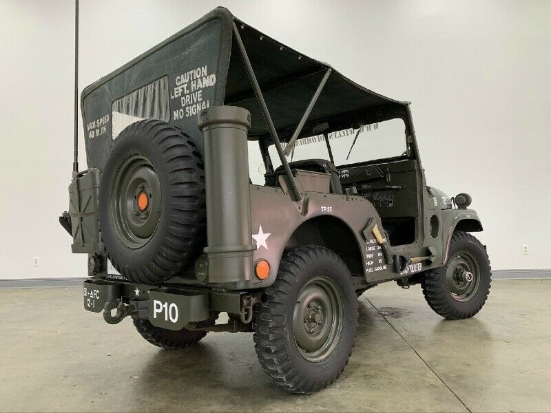 1965 Green Willys M38A1 SUV