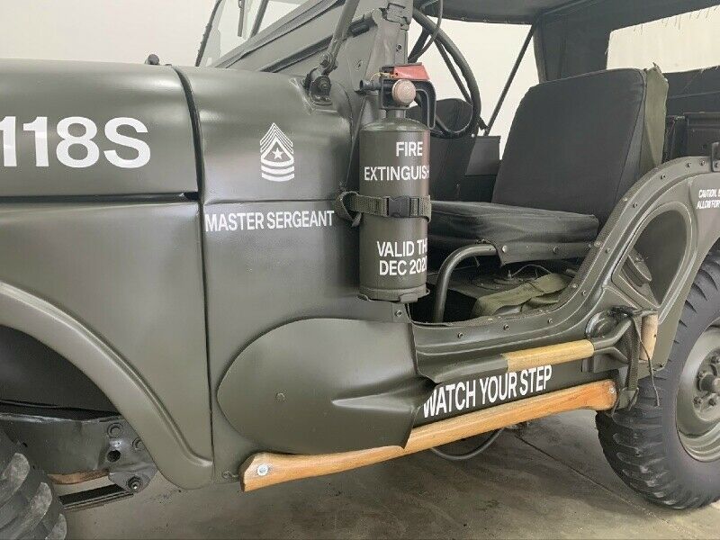 1965 Green Willys M38A1 SUV