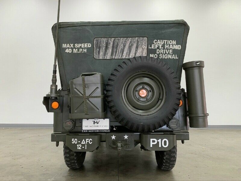 1965 Green Willys M38A1 SUV