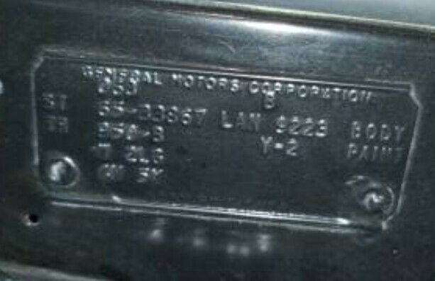 1965 Yellow Oldsmobile 442 Convertible