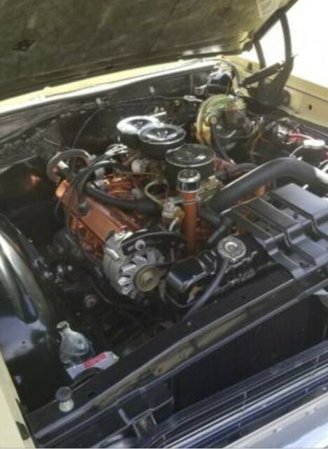 1965 Yellow Oldsmobile 442 Convertible