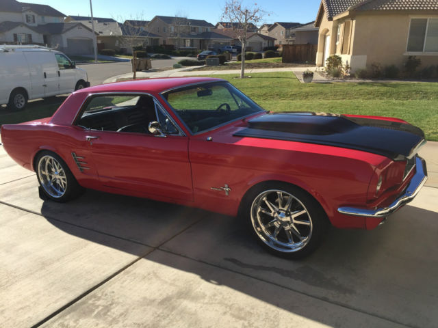 1966 Red Ford Mustang Coupe