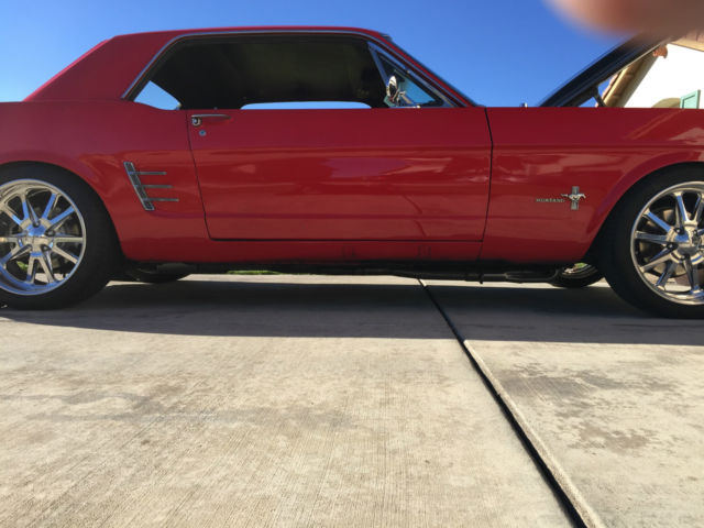 1966 Red Ford Mustang Coupe