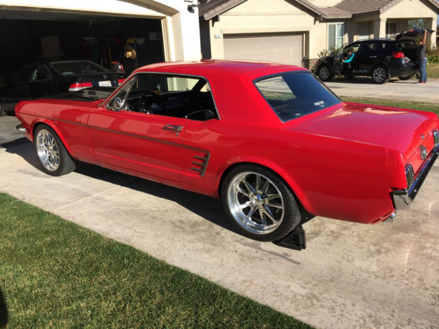1966 Red Ford Mustang Coupe