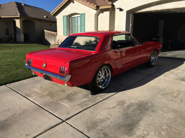 1966 Red Ford Mustang Coupe