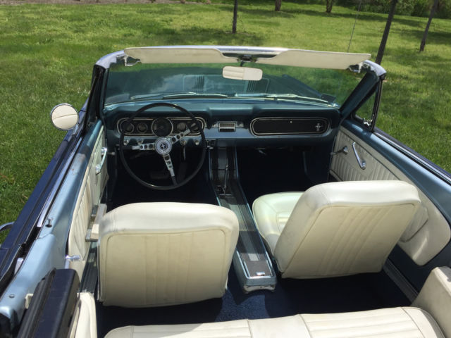 1966 NIGHTMIST BLUE Ford Mustang Convertible