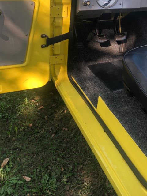 1966 YELLOW Ford Bronco Wagon